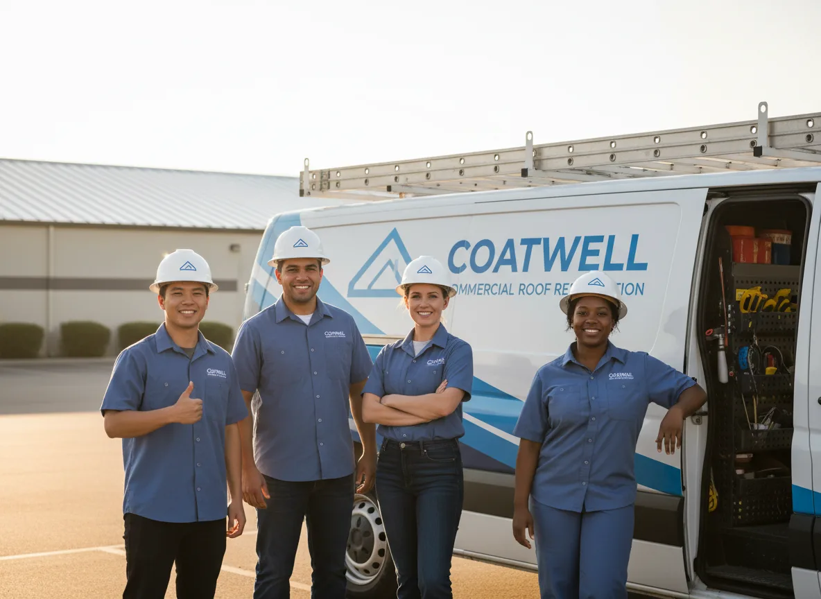 Commercial roof coating company in Starkweather, ND